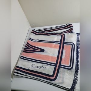 Vintage #Silk Long #Rectangle #Scarf